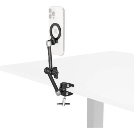 SmallRig 5604 - ramię Magic Arm z zaciskiem szczękowym i mocowaniem MagSafe - przykład użycia